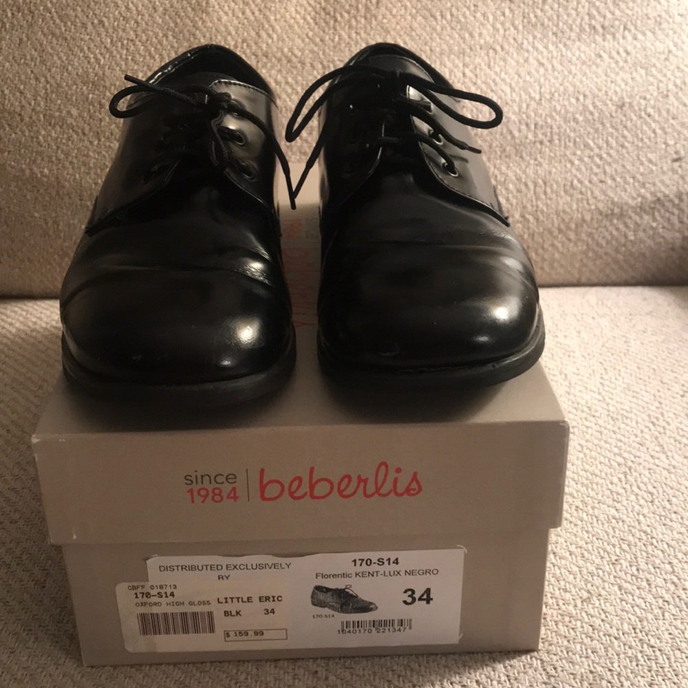 Boy’s Oxford Shoes Euro Size 34